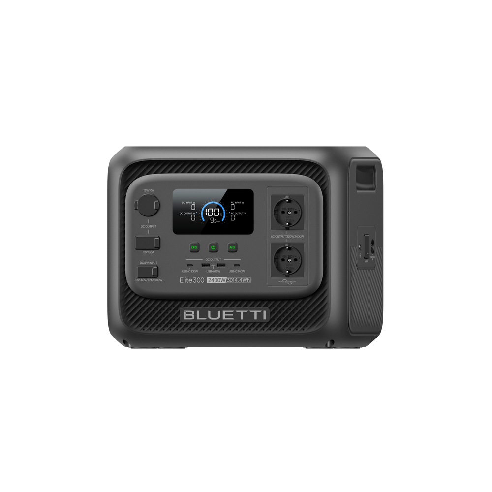 BLUETTI Elite 300 Estación de Energía Portátil | 2.400 W, 3.014,4 Wh