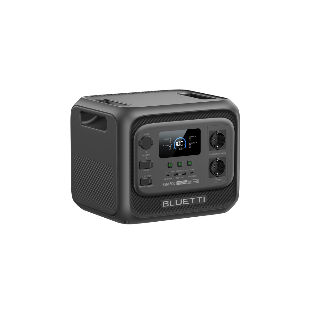 BLUETTI Elite 300 Estación de Energía Portátil | 2.400 W, 3.014,4 Wh