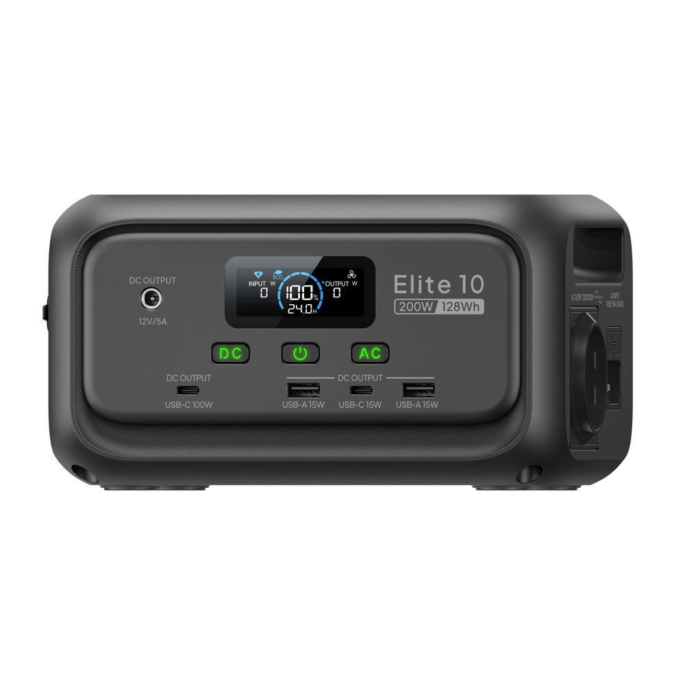 BLUETTI Elite 10 Mini Estación de energía portátil | 200 W 128 Wh