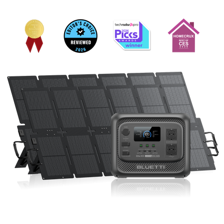 BLUETTI Elite 300 Estación de Energía Portátil | 2.400 W, 3.014,4 Wh