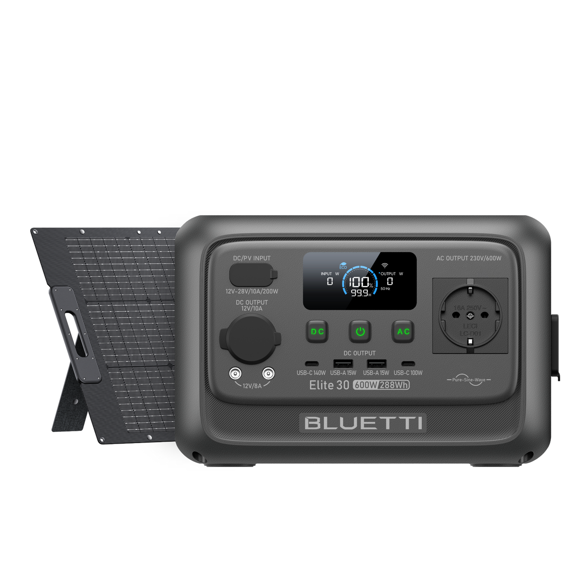 BLUETTI Elite 30 + 100 W