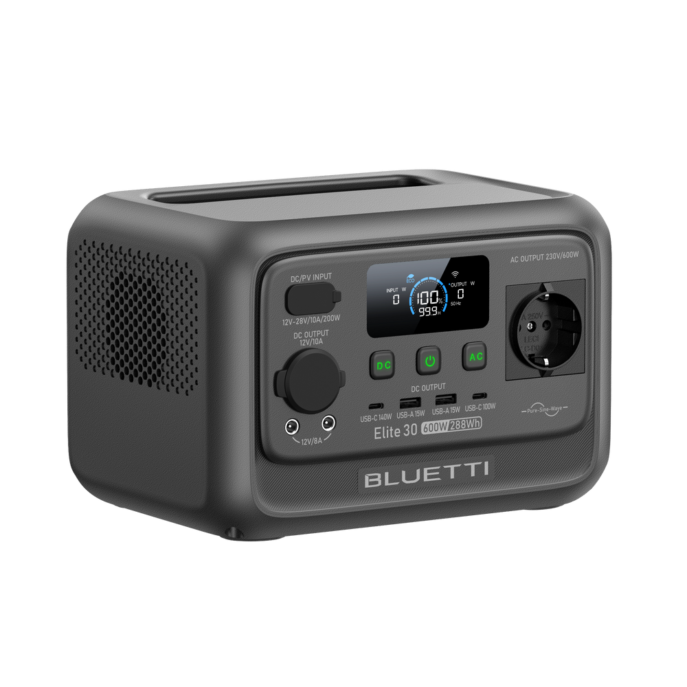 BLUETTI Elite 30 V2 Estación de energía portátil | 600 W 288 Wh